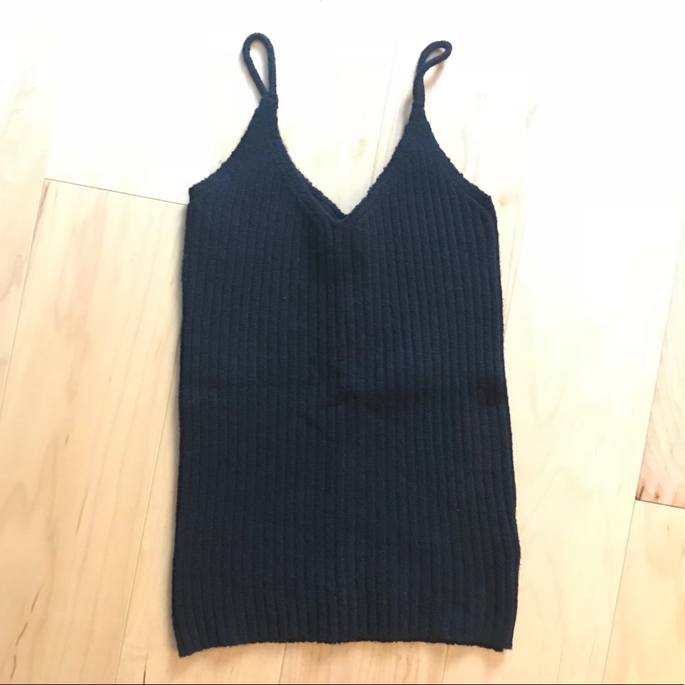 American Eagle ribbed sweater tank top